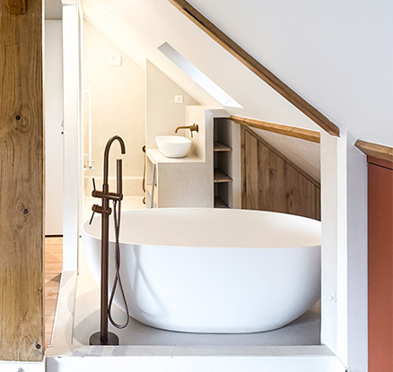 gallerie image pose verriere salle de bain - Patchwork 1