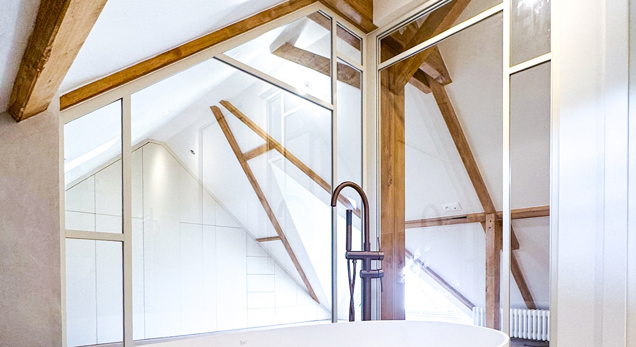 gallerie image pose verriere salle de bain - Slide XL 2